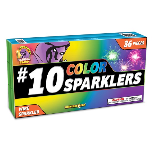 #10 Color Sparklers