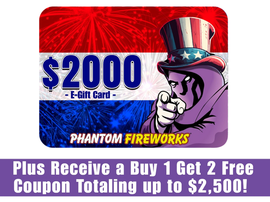 $2000 E-Gift Card
