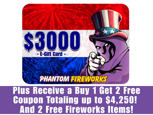 $3000 E-Gift Card