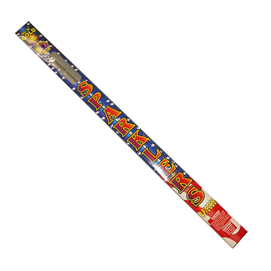 #36 Gold Sparklers 4 pieces