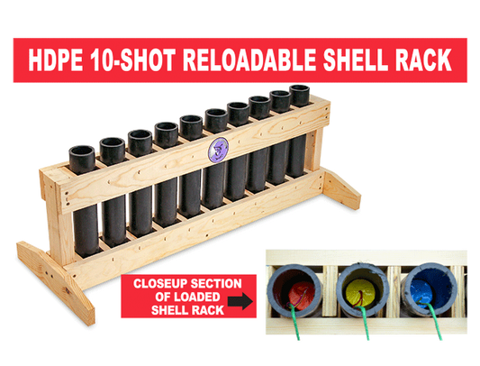 10 Shot Reloadable Mortar Rack