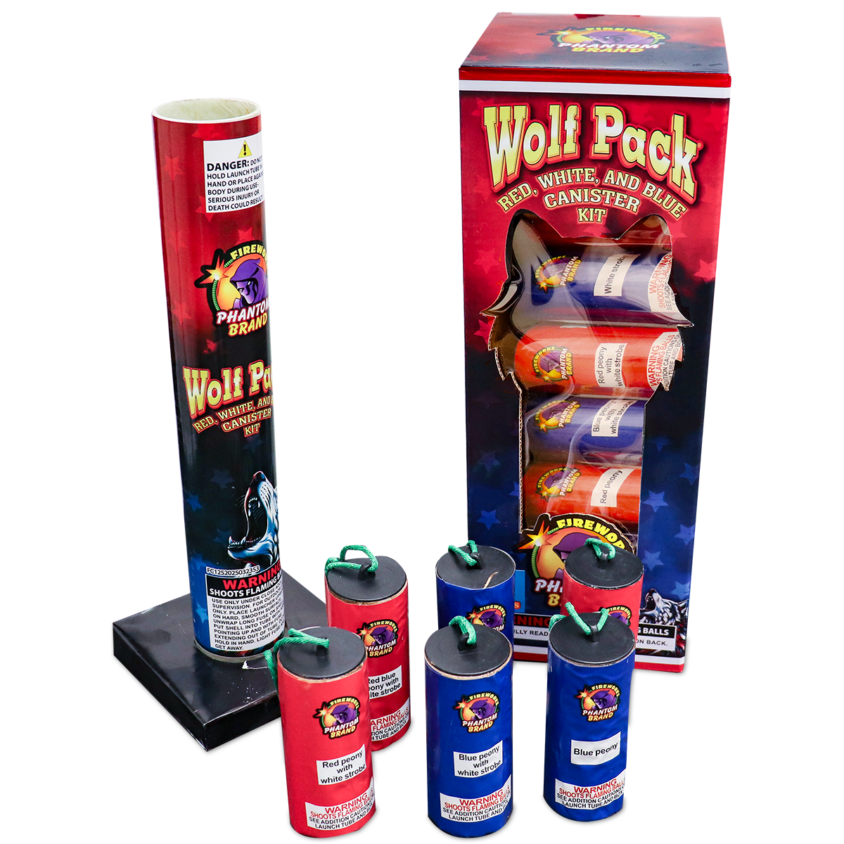 Wolf Pack RWB Canister Shell Kit