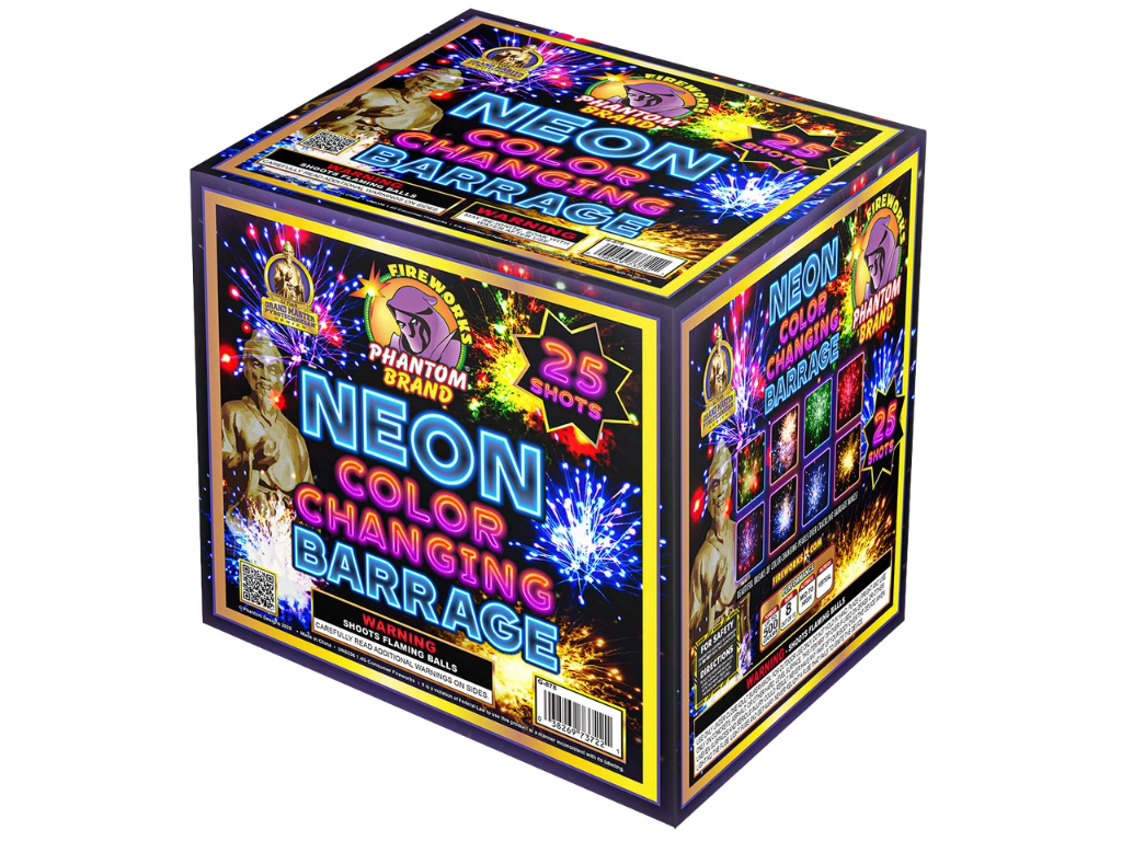 Li Tian Neon Color Changing Barrage