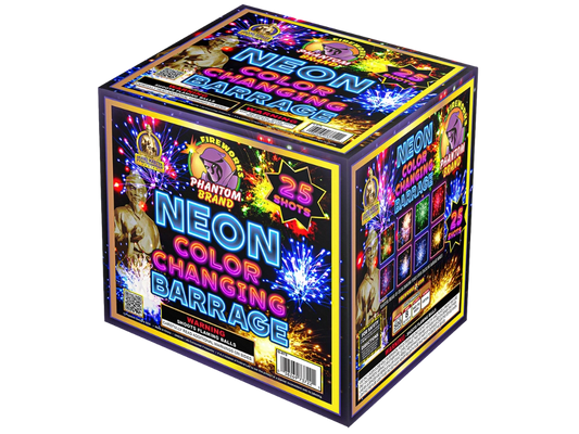 Li Tian Neon Color Changing Barrage