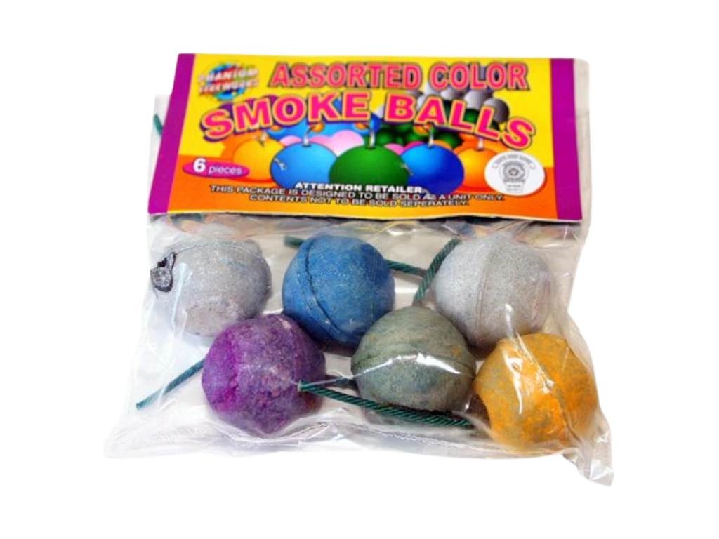 COLOR SMOKE BALLS(CLAY)20-12-6