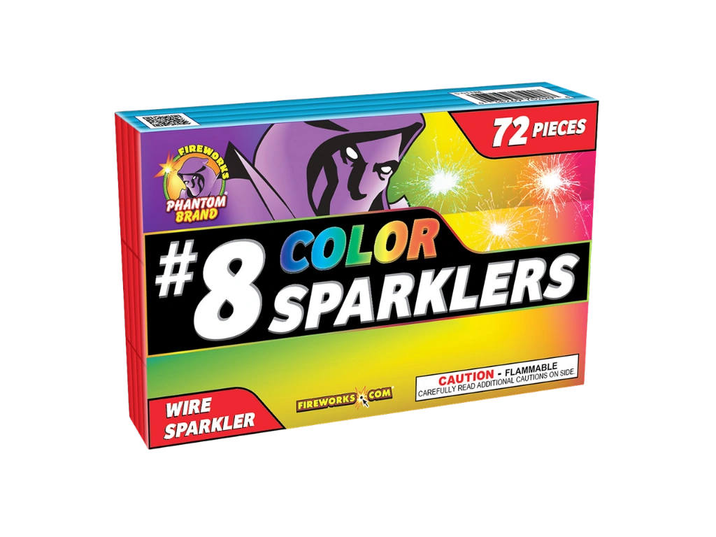 #8 COLOR SPARKLER 48-6-6