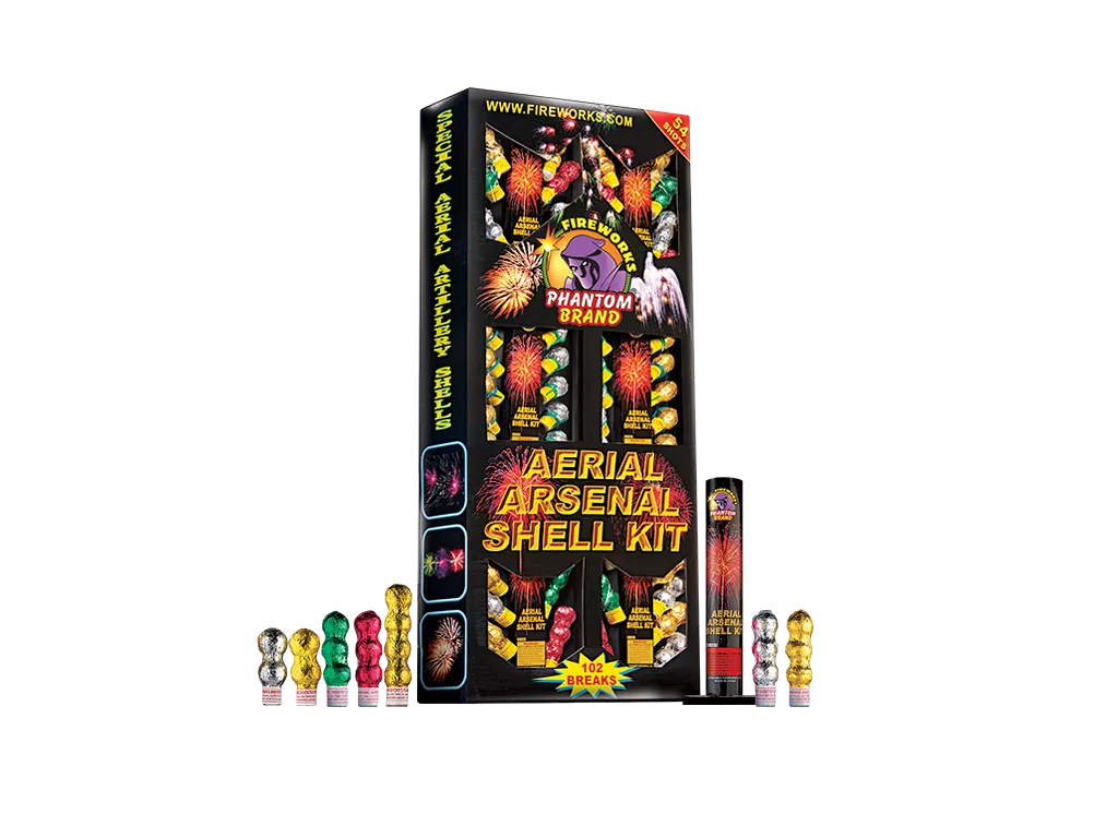 Aerial Arsenal Shell Kit, 54 shells