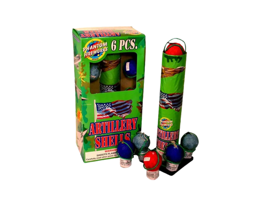 Artillery Shell Kit, 6 pieces