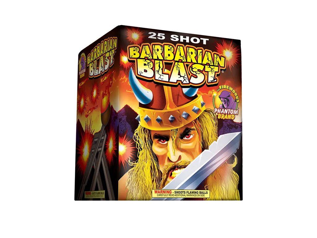 Barbarian Blast, 25 Shot