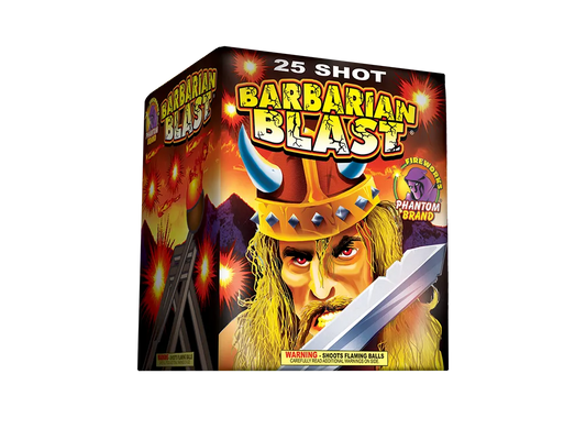 Barbarian Blast, 25 Shot