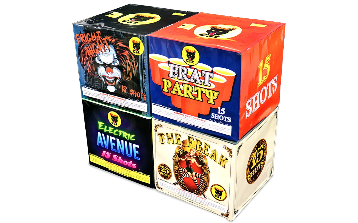 Black Cat Combo 4 assorted cakes