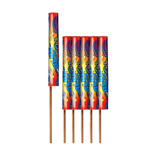 Blue Streak Rockets, 6 pieces