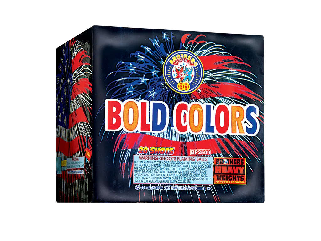 Bold Colors, 20 Shot