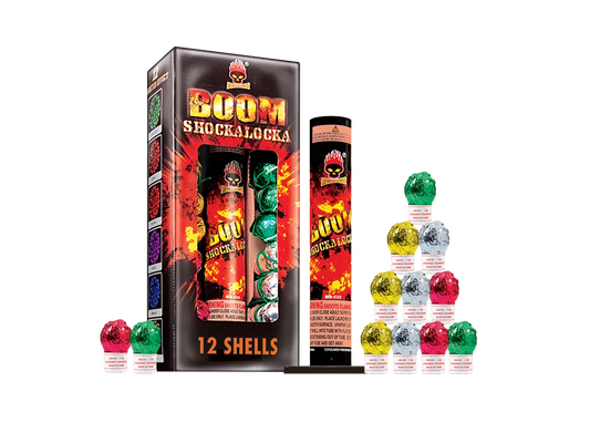 Boom Shockalocka Shell Kit, 12 shells