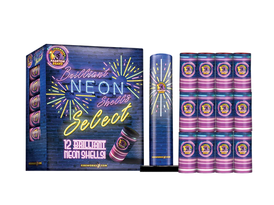 Brilliant Neon Shells