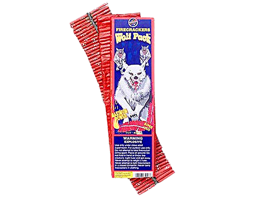 Wolf Pack Firecrackers, 400 Count Strip