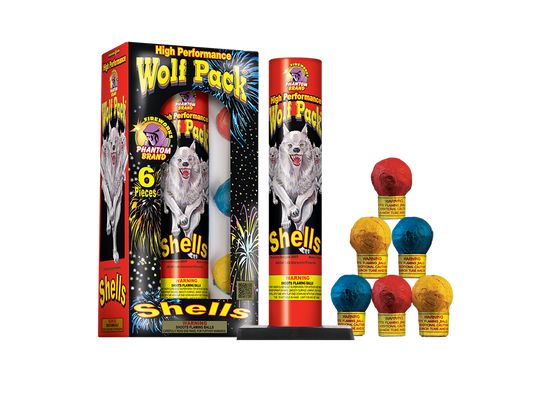 Wolf Pack High Performance Shells, 6 pc