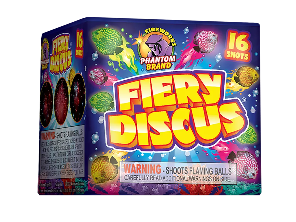 Fiery Discus, 16 shot