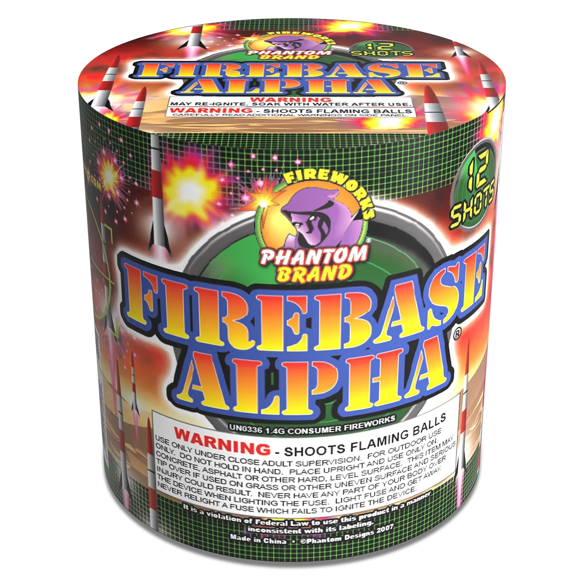 Firebase Alpha, 10 Shot
