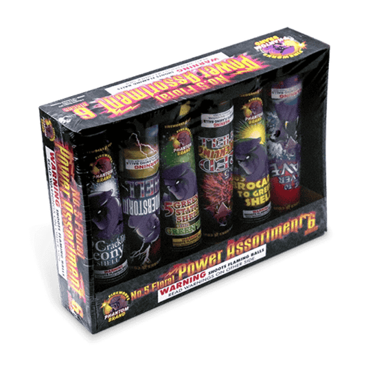 #5 Floral Power Pack Assortment, 6 pack