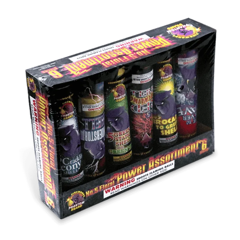 #5 Floral Power Pack Assortment, 6 pack
