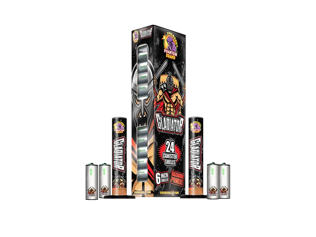 Gladiator 6 Inch Shells