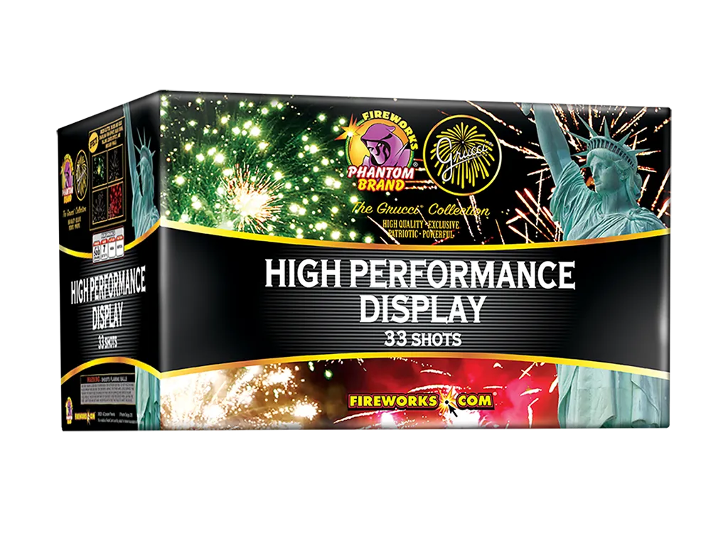 Grucci High Performance Display, 33 Shot