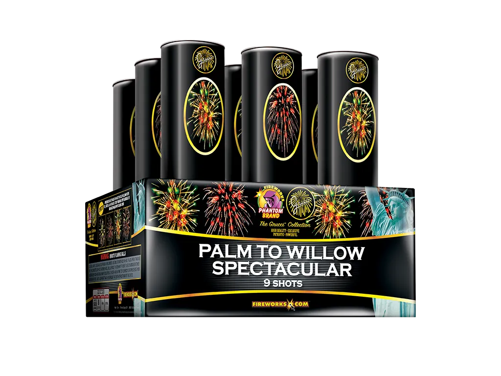 Grucci Palm To Willow Spectacular, 9 Shot