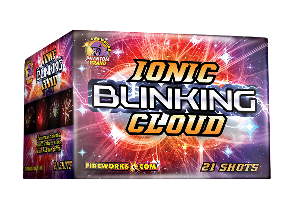 Ionic Blinking Cloud, 21 shot