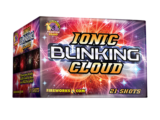 Ionic Blinking Cloud, 21 shot