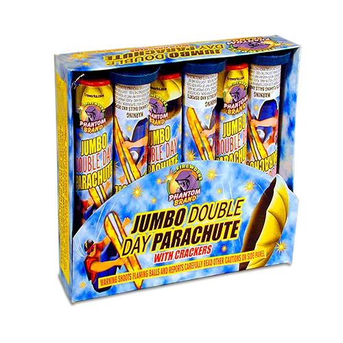Jumbo Double Day Parachute, 6 pc