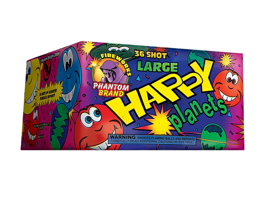 Large Happy Planet, 36 Shot