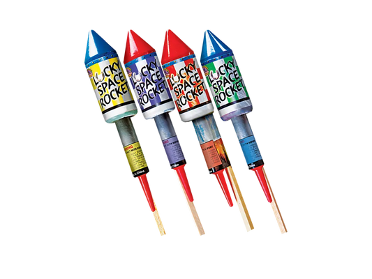 Lucky Space Rocket, 1 Pkg.