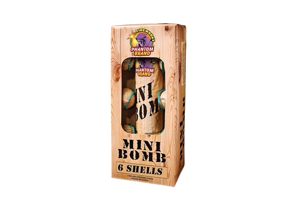 Mini Bomb Artillery Shell Kit, 6 shells