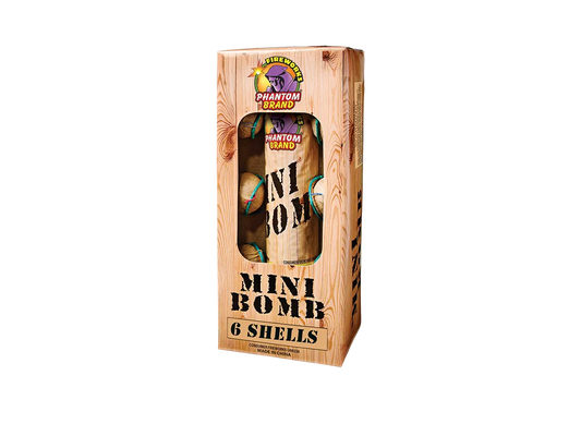 Mini Bomb Artillery Shell Kit, 6 shells