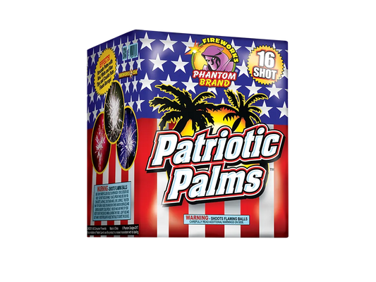 Patriotic Palms, 16 Shot