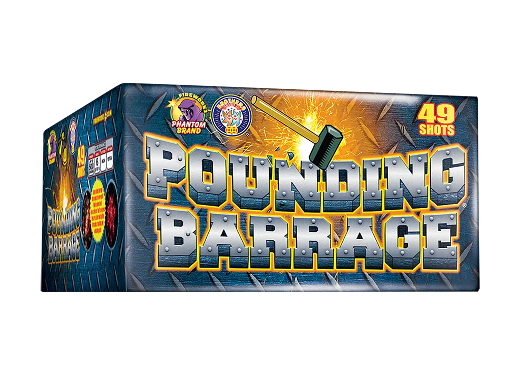 Pounding Barrage, 49 shot