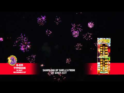 Preview video of Typhoon, 24 shells