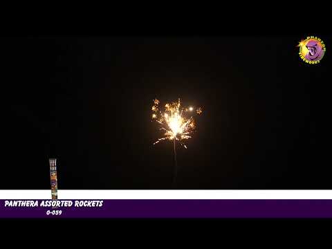 Preview video of Panthera Assortment Rockets, 6 pieces