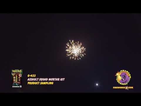 Preview video of Assault Squad Mortar Fire, 12 shells
