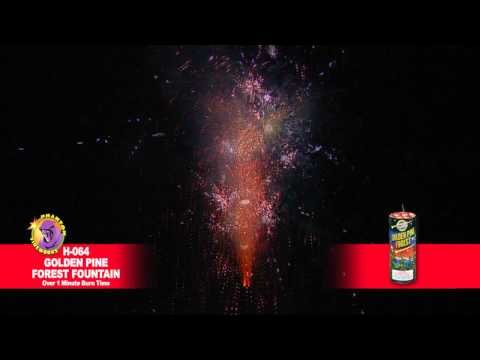 Preview video of Golden Pine Forest Fountain