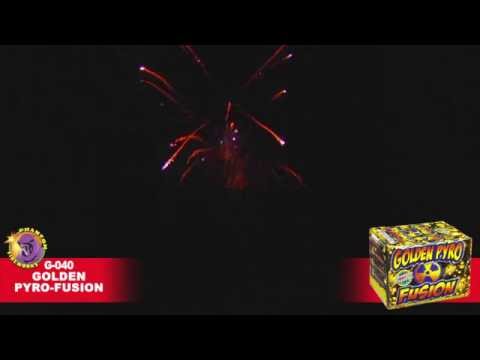 Preview video of Golden Pyro-Fusion, 18 Shot