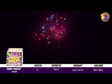 Preview video of Fiery Discus, 16 shot