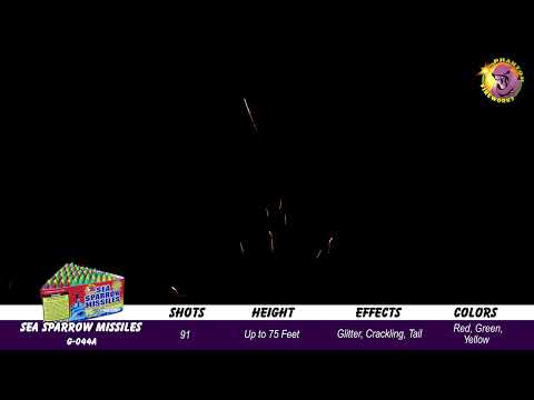 Preview video of Sea Sparrow Missiles, 91 Shot