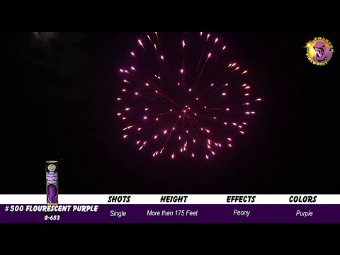 Preview video of #500 Fluorescent Purple