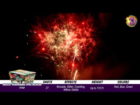 Preview video of Grucci Panoramic Spectacular, 27 Shot
