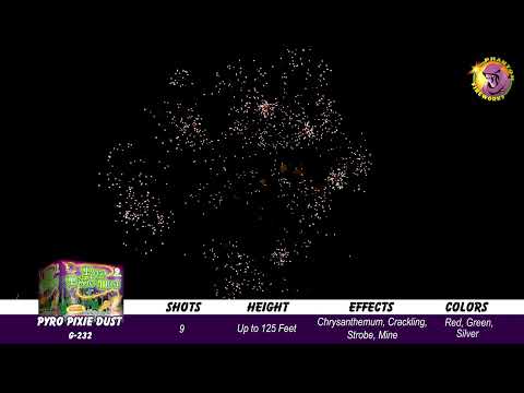 Preview video of Pyro Pixie Dust, 9 Shot