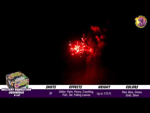 Preview video of Military Demolition Ordnance, 36 Shot