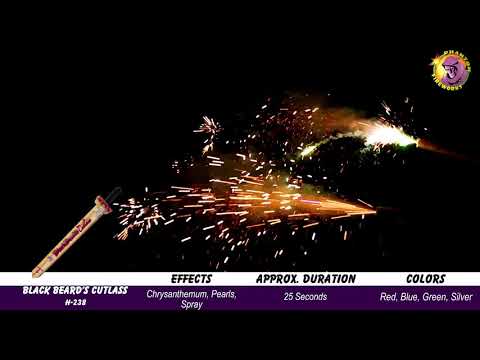 Preview video of Black Beard Cutlass
