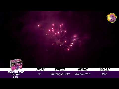 Preview video of Phantom Pink, 12 Shot (All Pink)